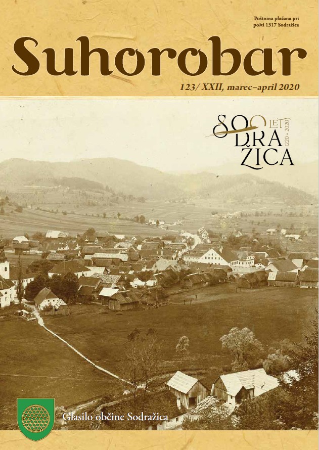 Občina Sodražica | Suhorobar 123 XXII 2020