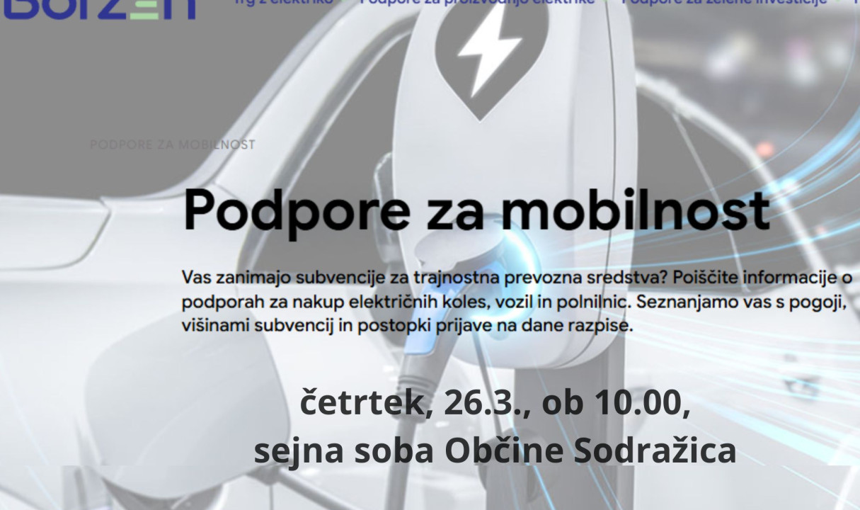 Odprtje Borzenove svetovalne pisarne – kontaktne točke OVE v Sodražici